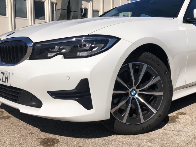 BMW Serie 3 320d color Blanco. Año 2019. 140KW(190CV). Diésel. En concesionario Vehinter Getafe de Madrid