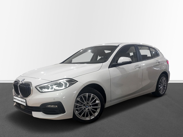 BMW Serie 1 118i color Blanco. Año 2023. 100KW(136CV). Gasolina. En concesionario Murcia Premium S.L. AV DEL ROCIO de Murcia