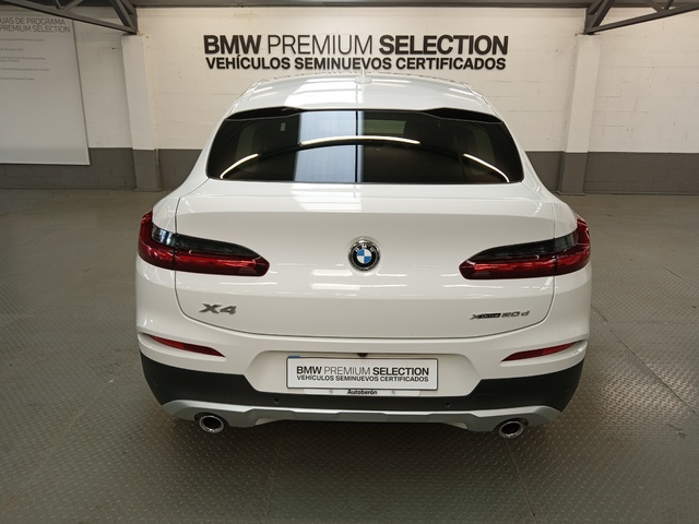 BMW X4 xDrive20d color Blanco. Año 2019. 140KW(190CV). Diésel. En concesionario Autoberón de La Rioja