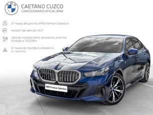 Fotos de BMW Serie 5 520d color Azul. Año 2023. 145KW(197CV). Diésel. En concesionario Caetano Cuzco, Salvatierra de Madrid
