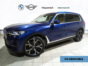 Fotos de BMW X7 xDrive40d color Azul. Año 2022. 250KW(340CV). Diésel. En concesionario Hispamovil Elche de Alicante
