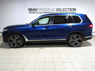 Fotos de BMW X7 xDrive40d color Azul. Año 2022. 250KW(340CV). Diésel. En concesionario Hispamovil Elche de Alicante