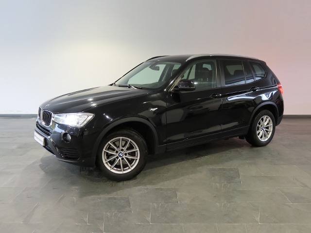 BMW X3 sDrive18d color Negro. Año 2016. 110KW(150CV). Diésel. En concesionario Autogal de Ourense