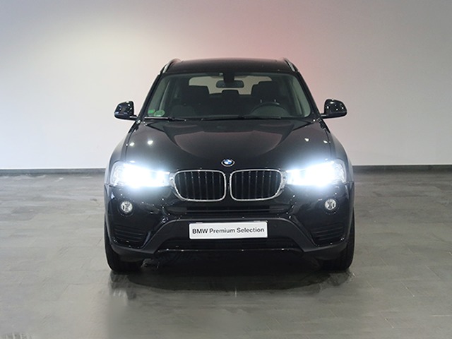 BMW X3 sDrive18d color Negro. Año 2016. 110KW(150CV). Diésel. En concesionario Autogal de Ourense