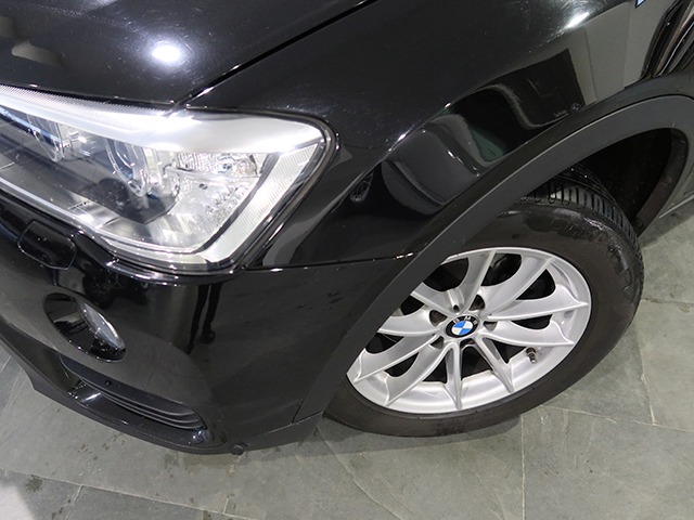 BMW X3 sDrive18d color Negro. Año 2016. 110KW(150CV). Diésel. En concesionario Autogal de Ourense