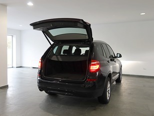 BMW X3 sDrive18d color Negro. Año 2016. 110KW(150CV). Diésel. En concesionario Autogal de Ourense