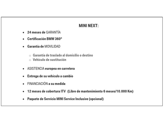fotoG 9 del MINI MINI Clubman Cooper 100 kW (136 CV) 136cv Gasolina del 2019 en Murcia