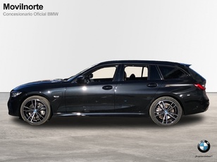 Fotos de BMW Serie 3 330e Touring color Negro. Año 2022. 215KW(292CV). Híbrido Electro/Gasolina. En concesionario Movilnorte El Carralero de Madrid