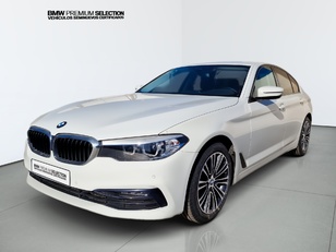 Fotos de BMW Serie 5 520d color Blanco. Año 2019. 140KW(190CV). Diésel. En concesionario Automotor Premium Viso - Málaga de Málaga