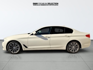 Fotos de BMW Serie 5 520d color Blanco. Año 2019. 140KW(190CV). Diésel. En concesionario Automotor Premium Viso - Málaga de Málaga