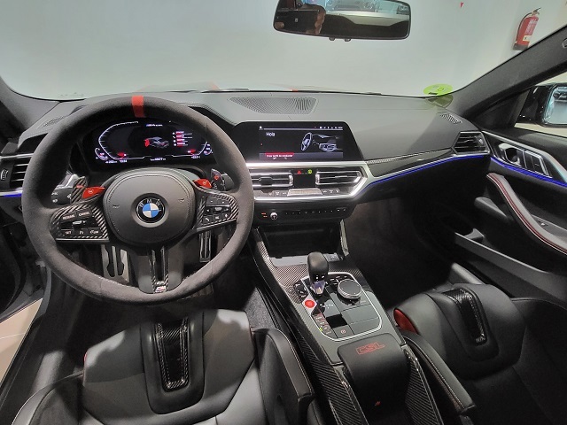 BMW M M4 CSLCoupe color Gris. Año 2022. 405KW(550CV). Gasolina. En concesionario Movitransa Cars Huelva de Huelva