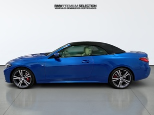 Fotos de BMW Serie 4 420d Cabrio color Azul. Año 2023. 140KW(190CV). Diésel. En concesionario Automotor Premium Viso - Málaga de Málaga