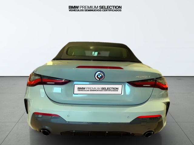BMW Serie 4 420d Cabrio color Gris. Año 2023. 140KW(190CV). Diésel. 