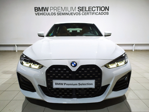 Fotos de BMW Serie 4 420d Gran Coupe color Blanco. Año 2022. 140KW(190CV). Diésel. En concesionario Hispamovil Elche de Alicante