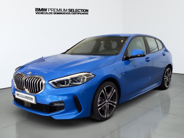 BMW Serie 1 118d color Azul. Año 2019. 110KW(150CV). Diésel. En concesionario Automotor Premium Velázquez - Málaga de Málaga