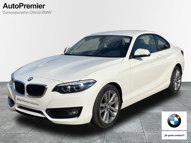 BMW Serie 2 218d Coupe color Blanco. Año 2018. 110KW(150CV). Diésel. En concesionario Auto Premier, S.A. - ALCALÁ DE HENARES de Madrid