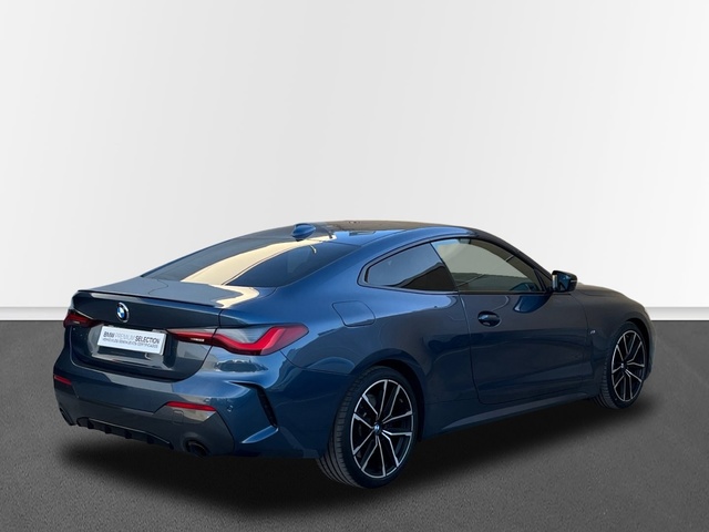 BMW Serie 4 430i Coupe color Azul. Año 2020. 190KW(258CV). Gasolina. En concesionario Engasa S.A. de Valencia