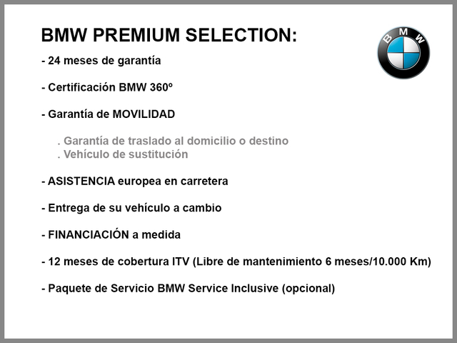 BMW iX1 xDrive30 color Negro. Año 2023. 230KW(313CV). Eléctrico. En concesionario Barcelona Premium -- GRAN VIA de Barcelona