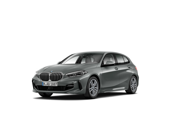 BMW Serie 1 118i color Gris. Año 2023. 103KW(140CV). Gasolina. En concesionario MOTOR MUNICH CADI SL-MANRESA de Barcelona