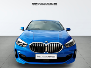 Fotos de BMW Serie 1 118i color Azul. Año 2022. 103KW(140CV). Gasolina. En concesionario Automotor Premium Viso - Málaga de Málaga
