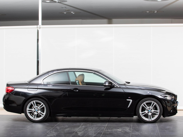 BMW Serie 4 420i Cabrio color Negro. Año 2020. 135KW(184CV). Gasolina. En concesionario Eresma Motor de Segovia