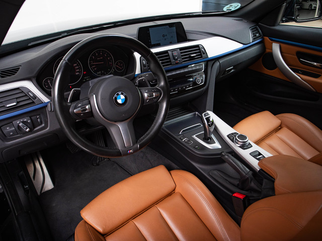 BMW Serie 4 420i Cabrio color Negro. Año 2020. 135KW(184CV). Gasolina. En concesionario Eresma Motor de Segovia