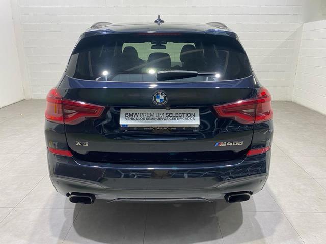 BMW X3 M40d color Negro. Año 2020. 240KW(326CV). Diésel. En concesionario MOTOR MUNICH S.A.U  - Terrassa de Barcelona