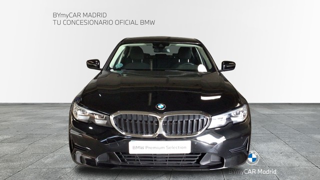 BMW Serie 3 318d color Negro. Año 2020. 110KW(150CV). Diésel. En concesionario BYmyCAR Madrid - Alcalá de Madrid