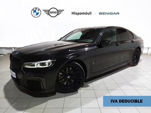 Fotos de BMW Serie 7 730d color Negro. Año 2022. 210KW(286CV). Diésel. En concesionario Hispamovil Elche de Alicante
