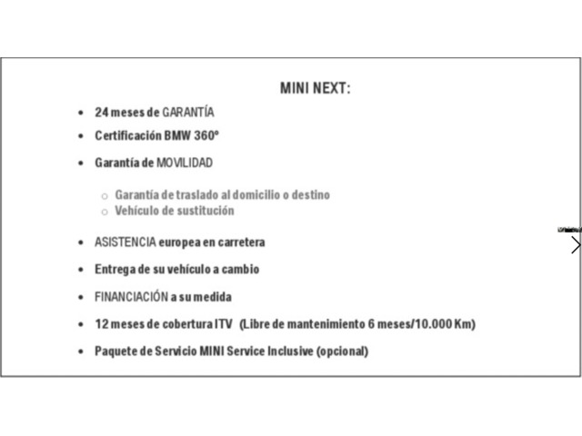 fotoG 9 del MINI MINI 3 Puertas Cooper SE 135 kW (184 CV) 184cv Eléctrico del 2022 en Almería