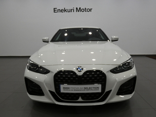 Fotos de BMW Serie 4 420d Coupe color Blanco. Año 2021. 140KW(190CV). Diésel. En concesionario Enekuri Motor de Vizcaya