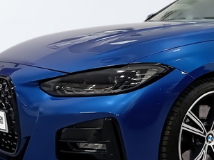 BMW Serie 4 420i Cabrio color Azul. Año 2023. 135KW(184CV). Gasolina. En concesionario Automotor Premium Marbella - Málaga de Málaga