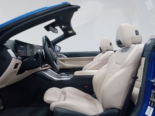 BMW Serie 4 420i Cabrio color Azul. Año 2023. 135KW(184CV). Gasolina. En concesionario Automotor Premium Marbella - Málaga de Málaga