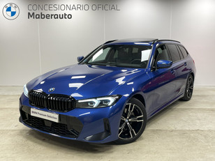 Fotos de BMW Serie 3 320d Touring color Azul. Año 2023. 140KW(190CV). Diésel. En concesionario Maberauto de Castellón