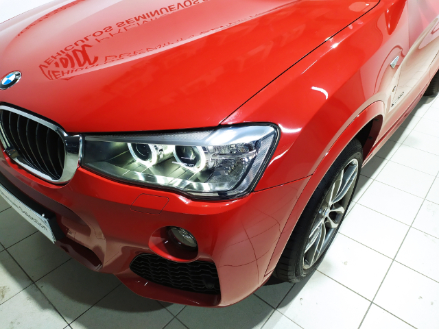 BMW X4 xDrive20d color Rojo. Año 2018. 140KW(190CV). Diésel. En concesionario Hispamovil Elche de Alicante