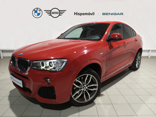 Fotos de BMW X4 xDrive20d color Rojo. Año 2018. 140KW(190CV). Diésel. En concesionario Hispamovil Elche de Alicante