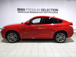 Fotos de BMW X4 xDrive20d color Rojo. Año 2018. 140KW(190CV). Diésel. En concesionario Hispamovil Elche de Alicante