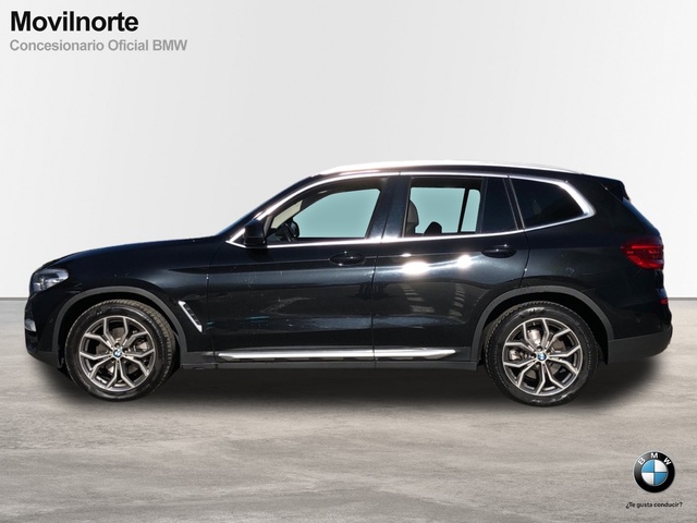 BMW X3 xDrive20d color Negro. Año 2020. 140KW(190CV). Diésel. En concesionario Movilnorte El Plantio de Madrid