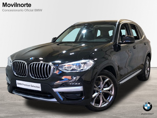 Fotos de BMW X3 xDrive20d color Negro. Año 2020. 140KW(190CV). Diésel. En concesionario Movilnorte El Plantio de Madrid
