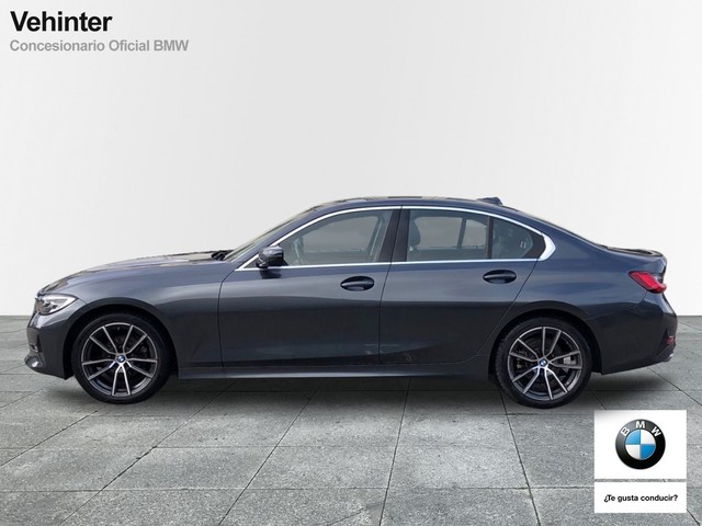 BMW Serie 3 318d color Gris oscuro. Año 2019. 110KW(150CV). Diésel. En concesionario Vehinter Getafe de Madrid