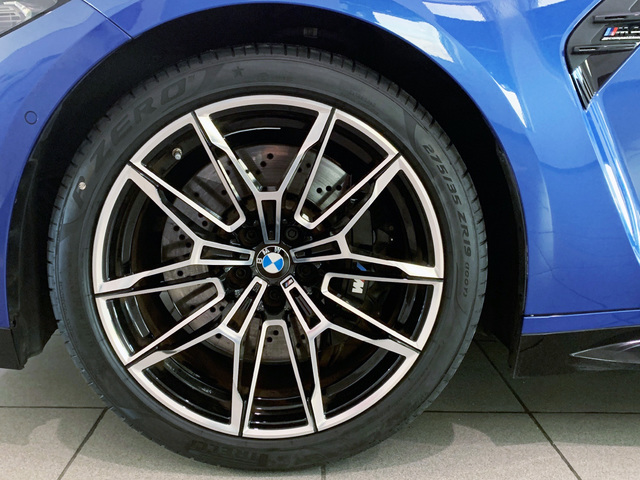 BMW M M4 Coupe Competition color Azul. Año 2021. 375KW(510CV). Gasolina. En concesionario Celtamotor Pontevedra de Pontevedra