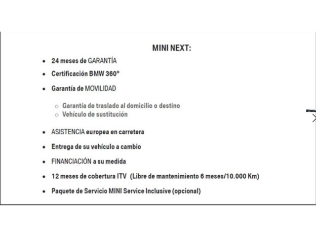 fotoG 9 del MINI MINI 3 Puertas Cooper SE 135 kW (184 CV) 184cv Eléctrico del 2023 en Valencia