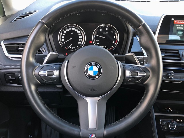 BMW Serie 2 218d Active Tourer color Azul. Año 2020. 110KW(150CV). Diésel. En concesionario Vehinter Getafe de Madrid