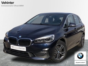 Fotos de BMW Serie 2 218d Active Tourer color Azul. Año 2020. 110KW(150CV). Diésel. En concesionario Vehinter Getafe de Madrid