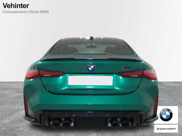 BMW M M4 Coupe Competition color Verde. Año 2023. 375KW(510CV). Gasolina. En concesionario Vehinter Getafe de Madrid