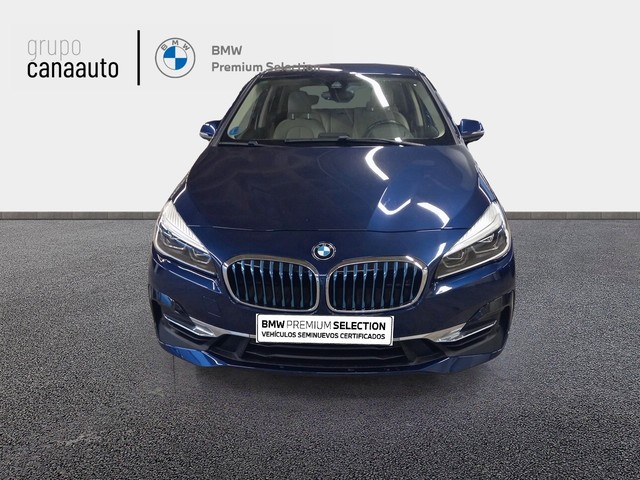 BMW Serie 2 225xe iPerformance Active Tourer color Azul. Año 2019. 165KW(224CV). Híbrido Electro/Gasolina. En concesionario CANAAUTO - TACO de Sta. C. Tenerife