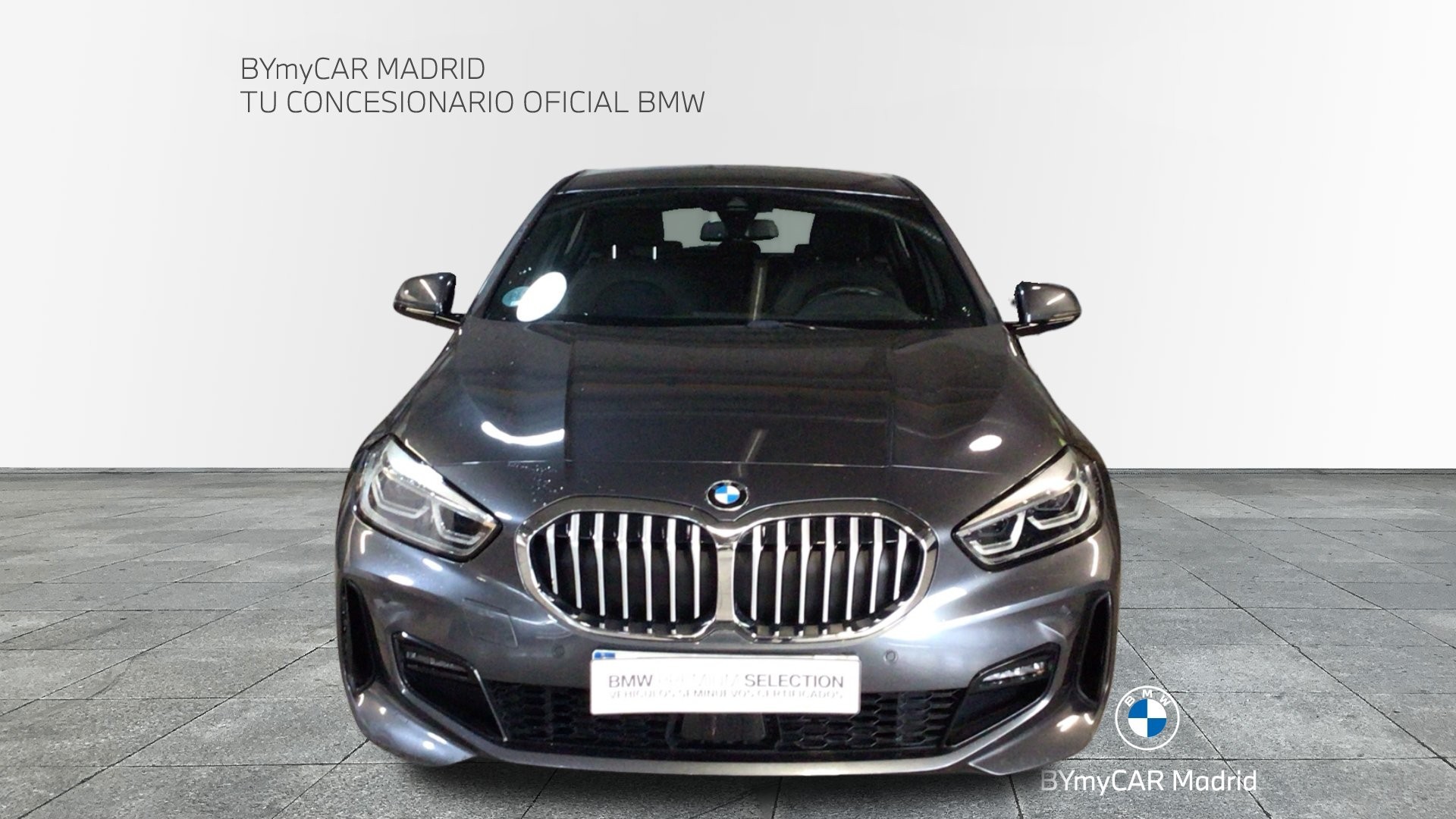 BMW Serie 1 116d color Gris. Año 2020. 85KW(116CV). Diésel. En concesionario BYmyCAR Madrid - Alcalá de Madrid