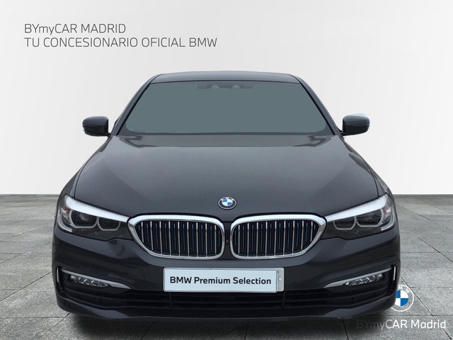 BMW Serie 5 530e iPerformance color Gris. Año 2017. 185KW(252CV). Híbrido Electro/Gasolina. En concesionario BYmyCAR Madrid - Alcalá de Madrid