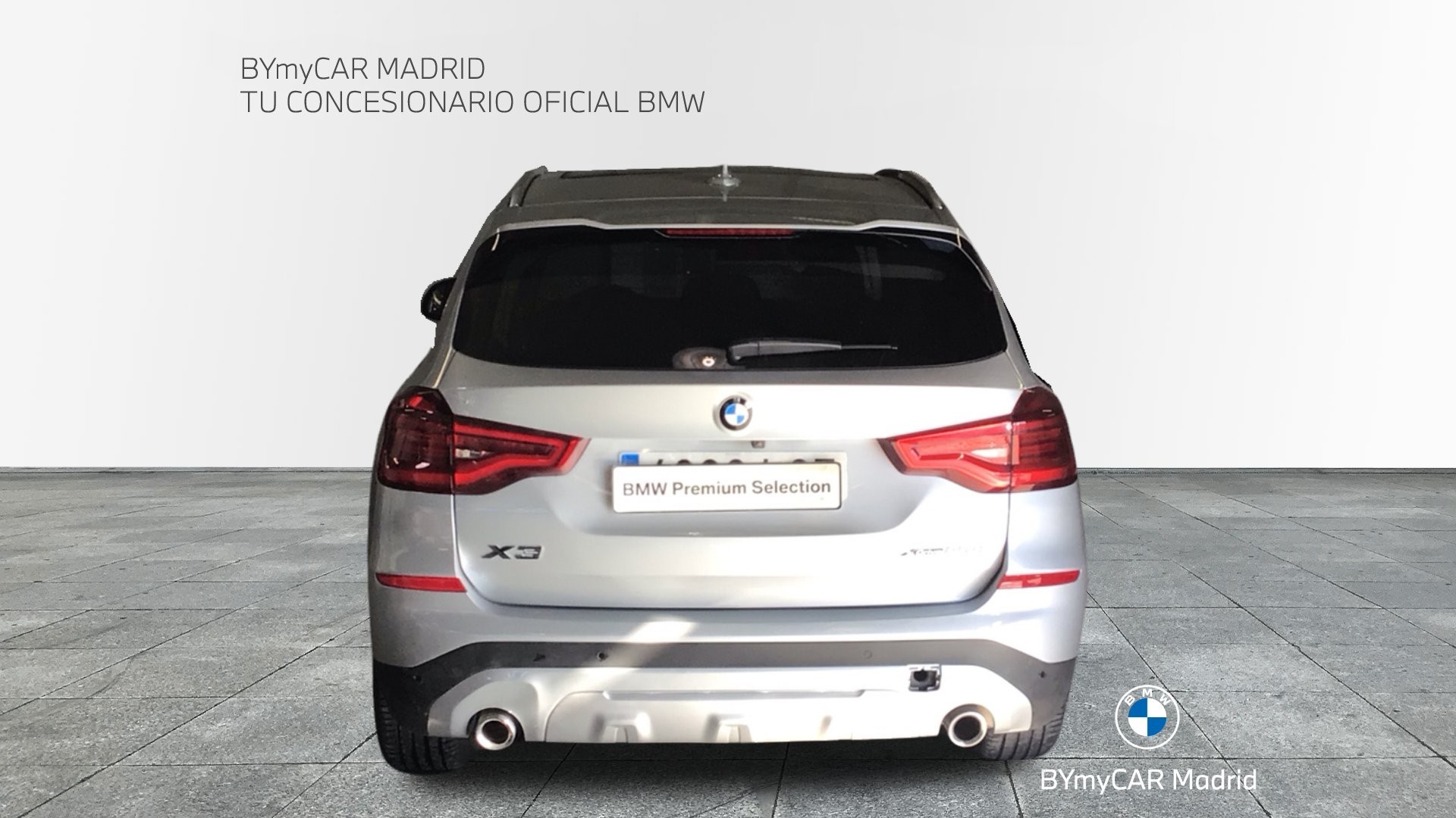 BMW X3 xDrive20d color Gris Plata. Año 2019. 140KW(190CV). Diésel. En concesionario BYmyCAR Madrid - Alcalá de Madrid