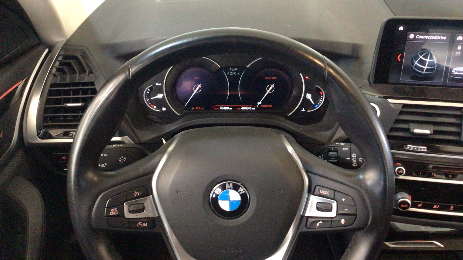 BMW X3 xDrive20d color Gris Plata. Año 2019. 140KW(190CV). Diésel. En concesionario BYmyCAR Madrid - Alcalá de Madrid